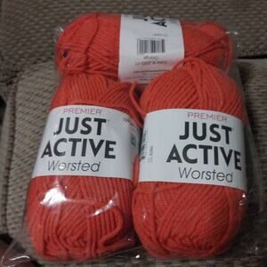 New Premier Just Active Yarn "Orange"